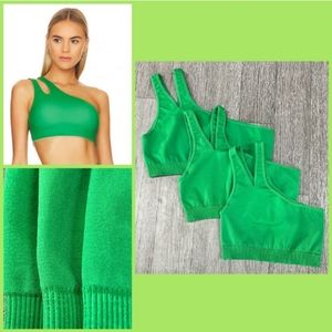 Camila Coelhol Belmira Sports Bra in Green